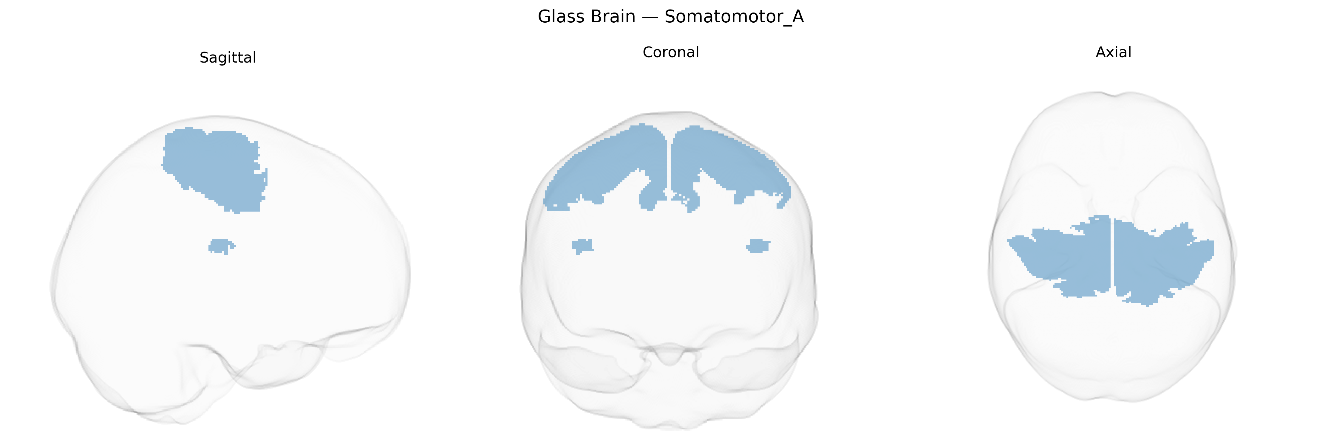 Triplanar Ghost Brain
