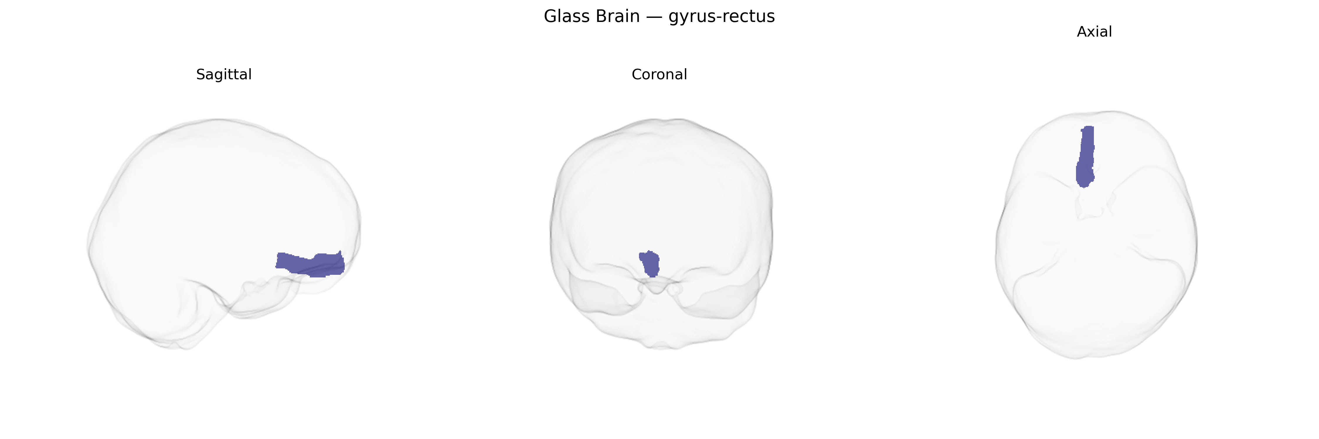 Triplanar Ghost Brain