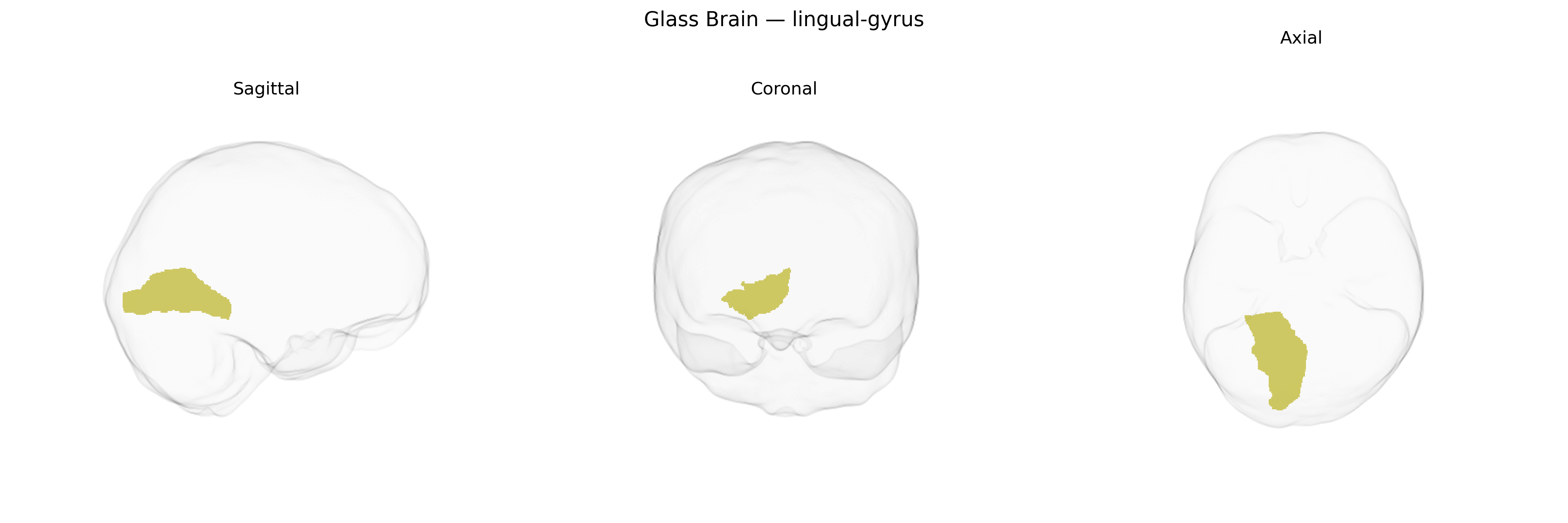 Triplanar Ghost Brain