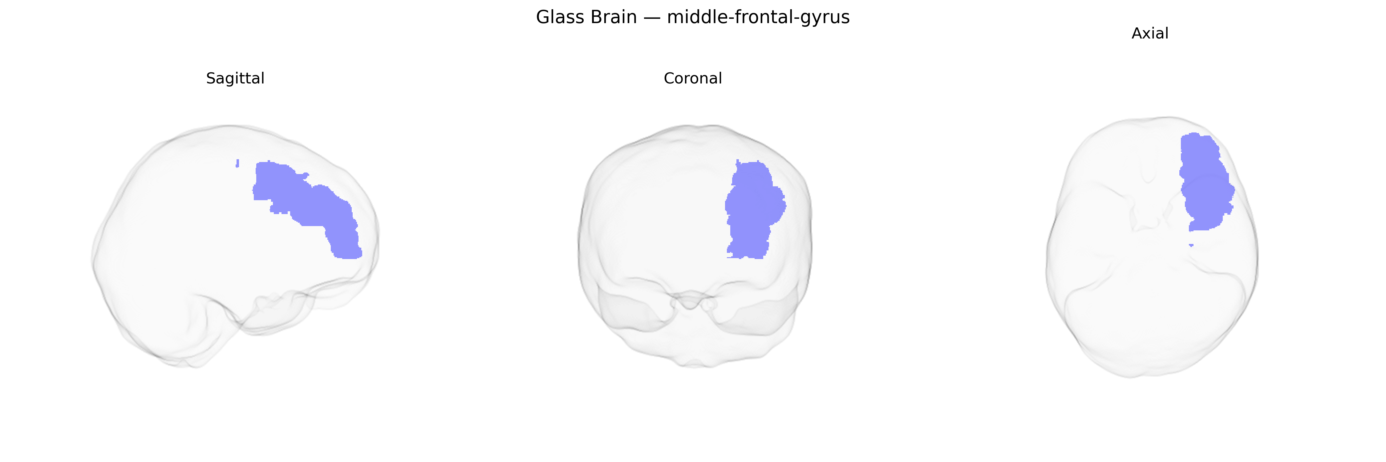 Triplanar Ghost Brain